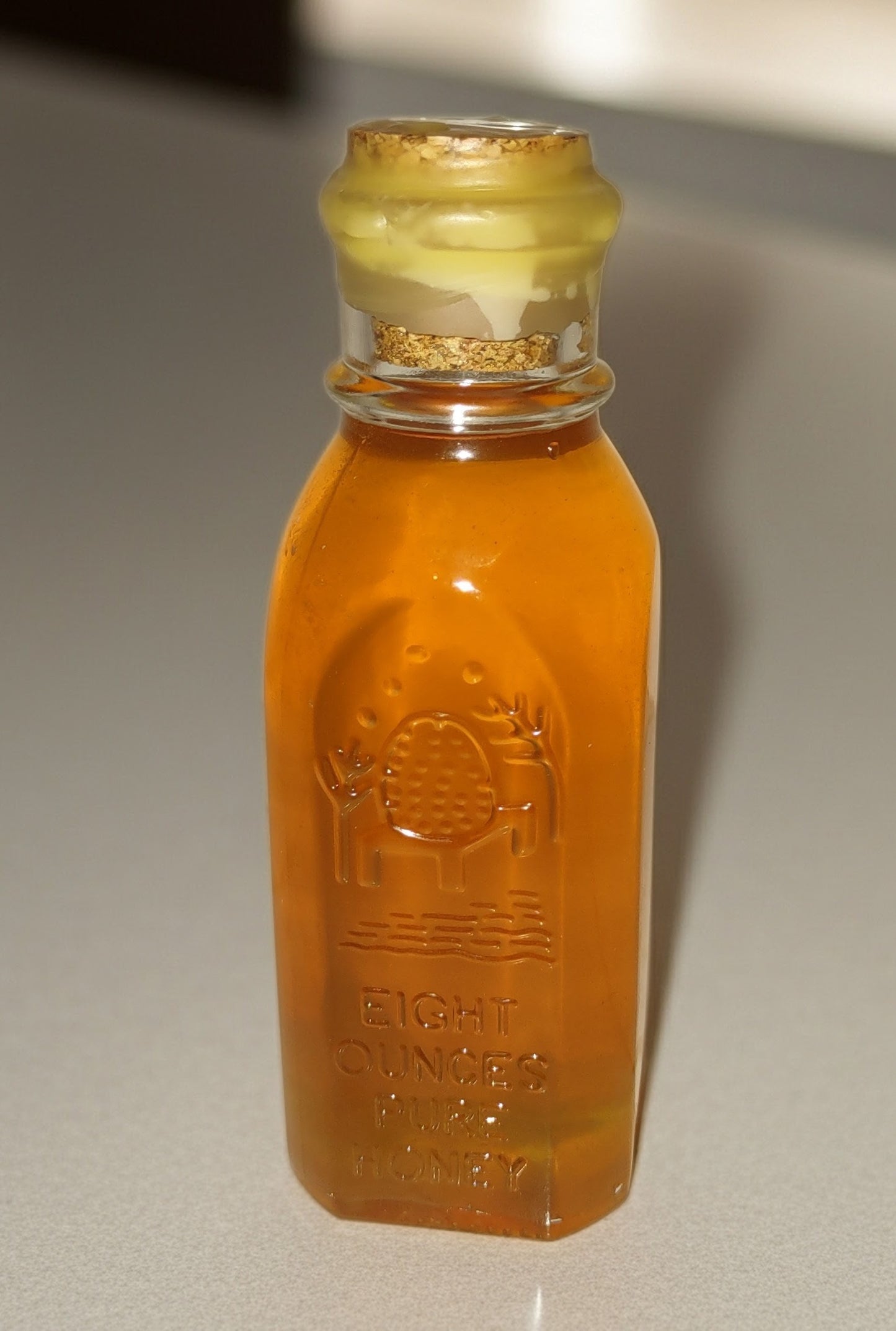 Pure Raw Unfiltered Honey,  1/2 pound Muth Jar