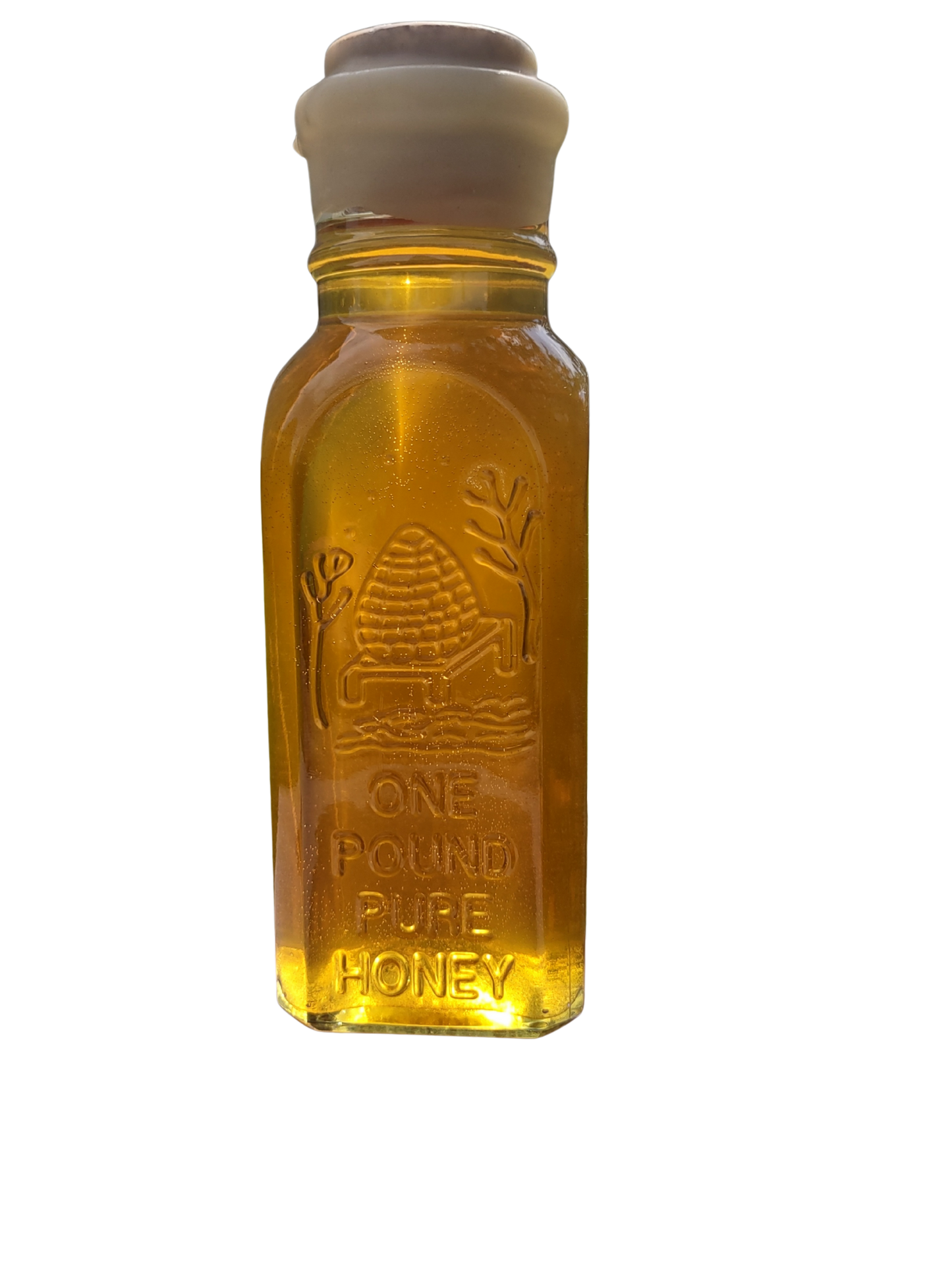 Pure Raw Unfiltered Honey, 1 lb Muth Jar